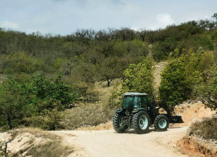 Volfond tractor in Mexico